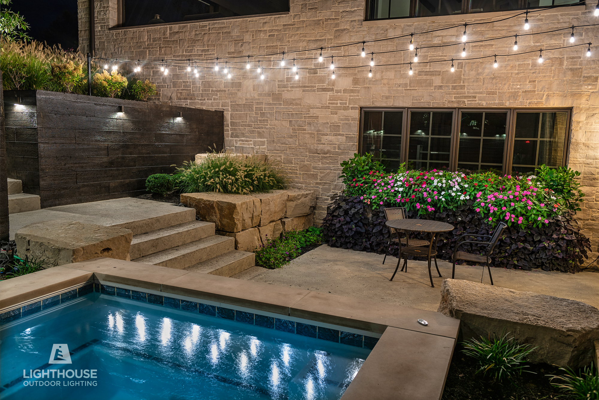 Driveway and entry lighting